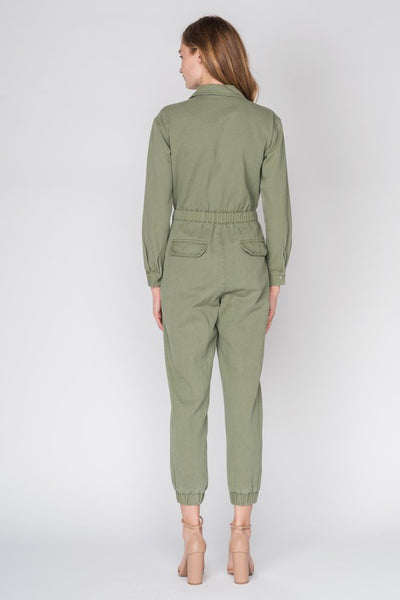 Cargo Utility Denim Flight Suit The Denim Lab Shop