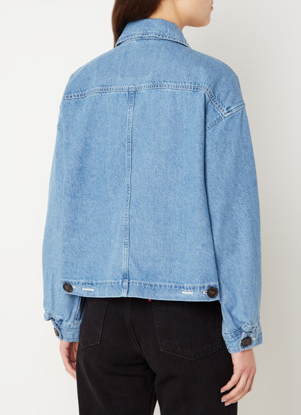 LEVI'S CARA COTTON PREP JACKET – The Denim Lab Shop